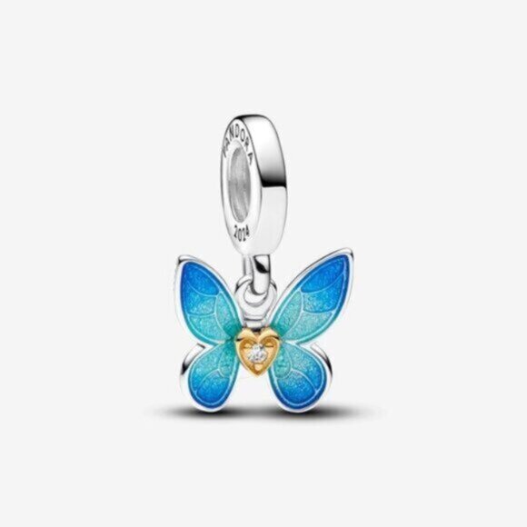 Pandora Pandora Club 2024 Butterfly Dangle Charm - Picture 1 of 5